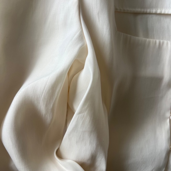 &Others Stories Romantic Puffed Sleeve Blouse Size 4 - Picture 7 of 7